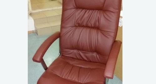 Обтяжка офисного кресла. Олекминск