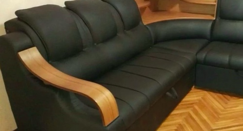Перетяжка кожаного дивана. Олекминск
